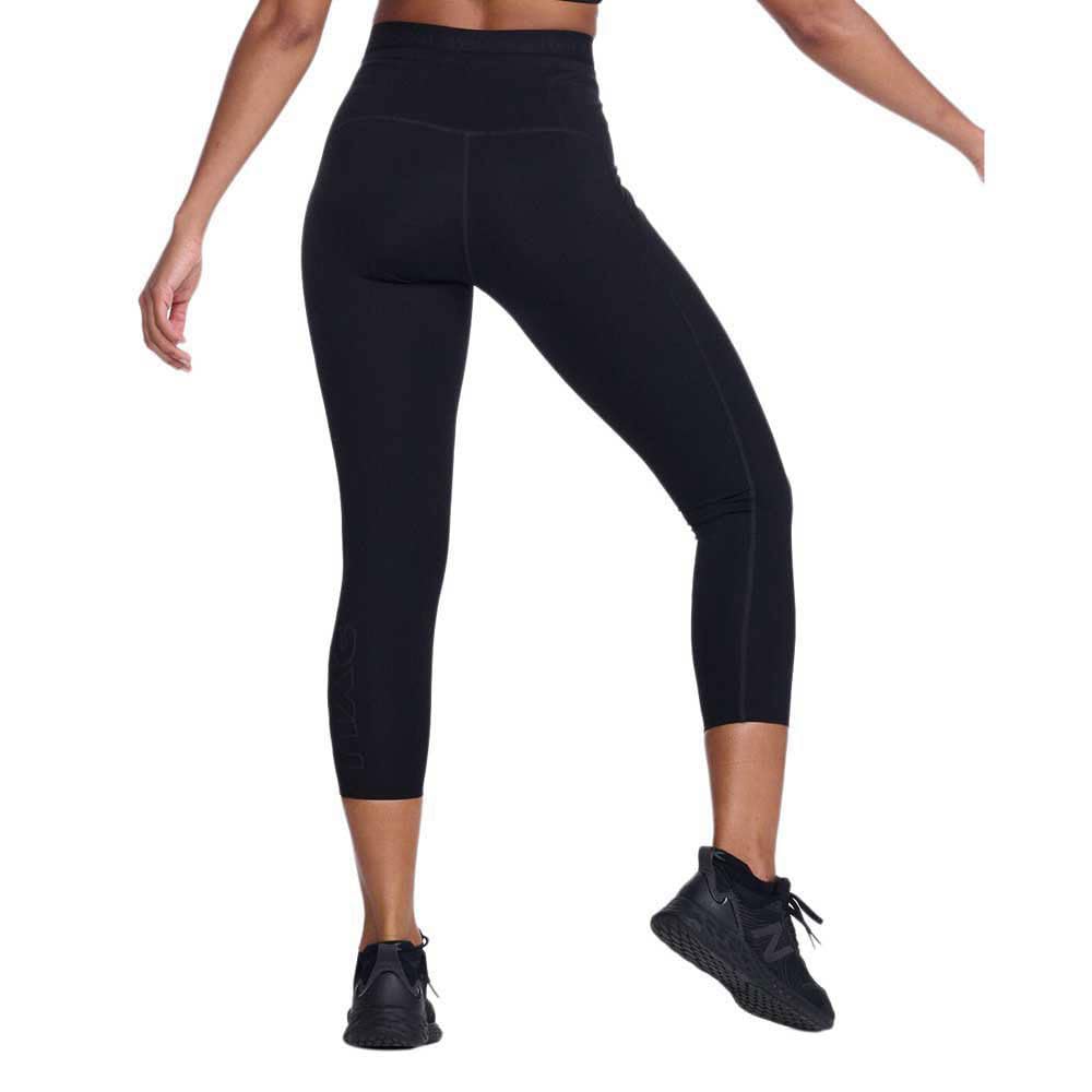 2XU Pantalones de compresión hasta el tobillo con forma Stash Hi-Rise Compression 7/8