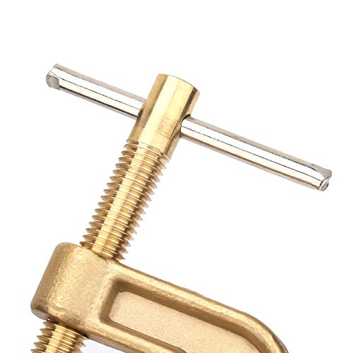 Welding Ground Clamp 500A Brass Material Classical G Shape Ground Welding Earth Clamp Brass Welding Clamp for Welding Machine - Image 4