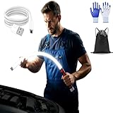 Bendable LED Light, 2026 Upgrade bendable led flashlight stick Flexible, Portable Rechargeable Automotive Illumination Tool, with 3 Brightness Modes, for Car Repairs, Inspections & Tight Spaces (1pcs)