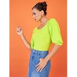 Uptownie-Lite-Womens-Square-Neck-Regular-Fit-Top
