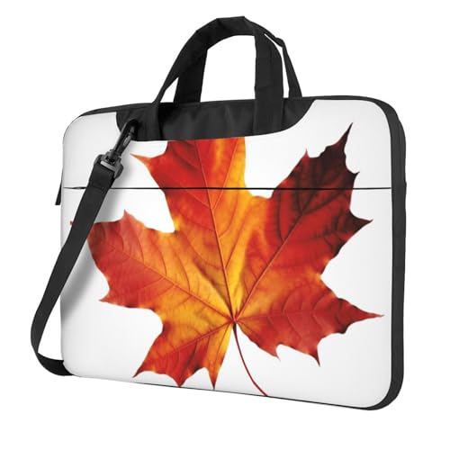 Sac ordinateur portable feuilles d'automne protégeant vos appareils des chocs quotidiens