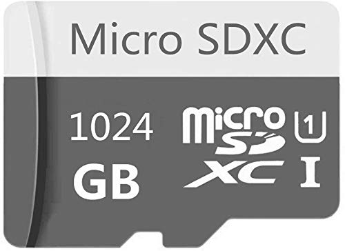 Micro SD Card 1024GB High Speed Class 10 Micro SD SDXC Card with Adapter (1024GB-A)