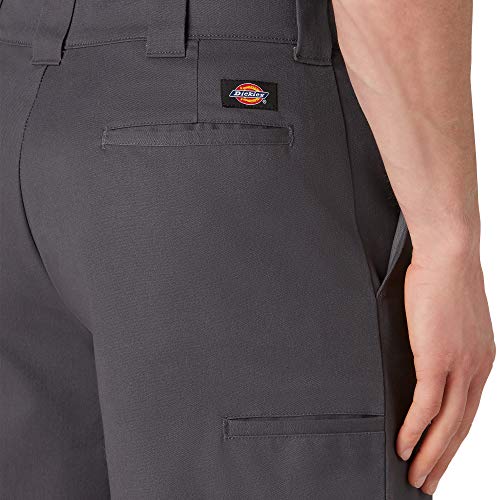 Dickies Men's 13 Inch Flat Front Active Waist Twill Short, Charcoal, 30 - image 2