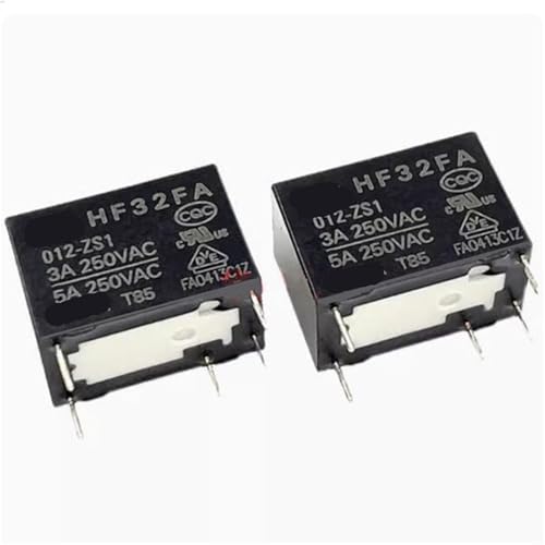 Relais HF32FA-012-ZS1 12V DC commutateur stable 3A pour appareils domestiques