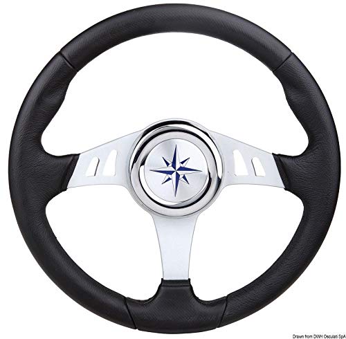 Osculati Volante Skipper Nero mm 350 (Steering Wheel Black 350 mm)