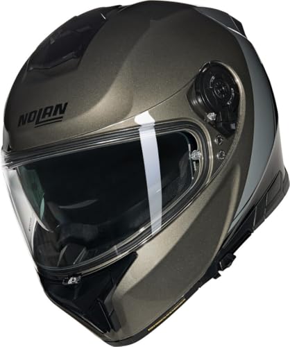Nolan N80-8 Verniciatura Speciale N-Com Helmet, brown/black, XL (62)