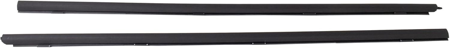 TRQ Door Window Belt Weatherstrip Kit Compatible with 2006-2008 Dodge Ram 1500 2005-2009 Ram 2500 2005-2010 Ram 3500 2008-2010 Ram 4500 Ram 5500