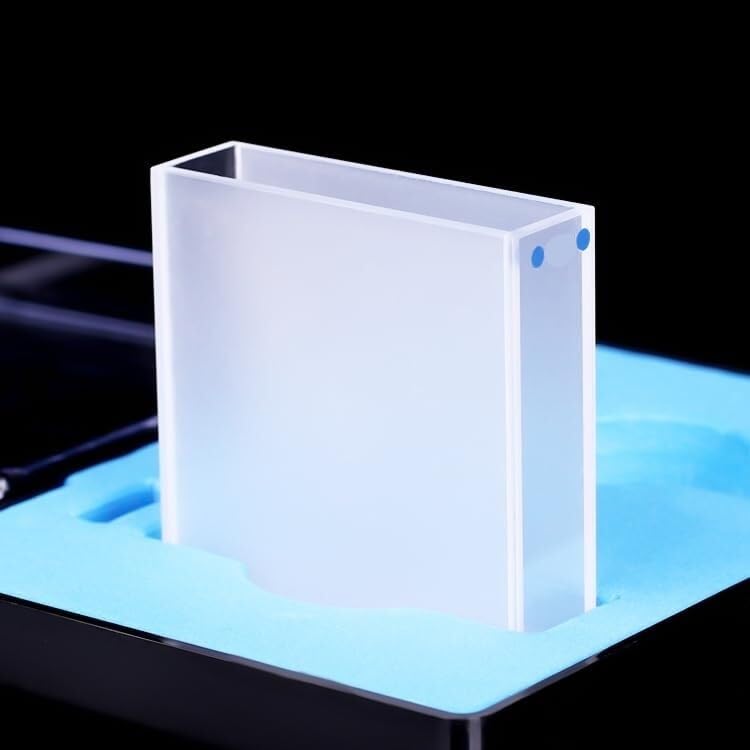Cubeta de cuarzo IR de 14 ml con recorrido de 40 mm for espectrofotometría UV-Vis(Frit sintering)