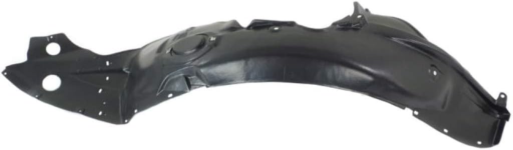 for Ford Fusion Splash Guard/Fender Liner 2006 07 08 09 | Front, Driver Side| Replacement for 6E5Z16103A, FO1250136 | Trim: All Submodels