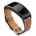 OenFoto Compatible with Gear Fit2 Pro/ Fit2 Leather Band, Replacement Accessories Strap for Samsung Gear Fit 2 Pro SM-R365/ Gear Fit2 SM-R360 Smartwatch