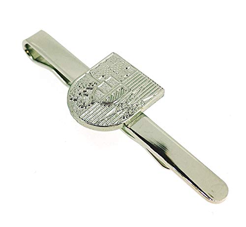 Gemelolandia Pasador de Corbata Escudo del Tercio de Juan de Austria Tercero de la Legi�n Color Acero