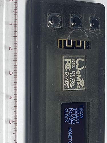 BuddyGoody - Newest Tested Deauther Plug & Play WiFi OLED V2.1.0 W/Push Buttons (Pre-Flashed)