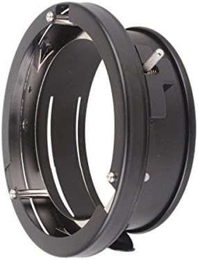 YUOCU 98mm Universal Mount to Bowens Mounts Speedring Adapter Compatible Godox,Neewer Studio Flash Strobe