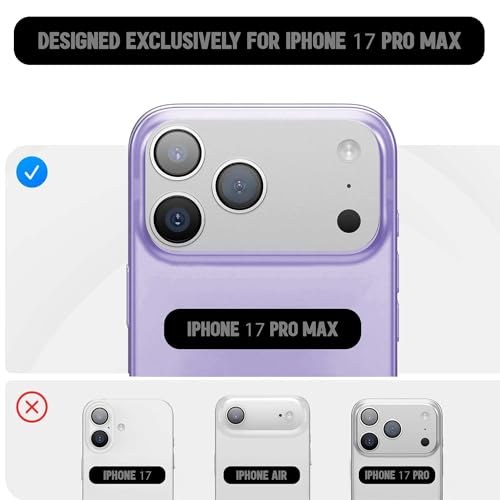 Image of Kratos Active Grip Silicone Case Cover Compatible with iPhone 17 Pro Max - Enhanced Protection, Wireless Magnetic Charging Case with Raised Edge Camera & Screen Protection, Shock-Resistant Design