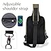 For 9-11 Inch iPag Bag Tablet Bag with USB Charing Port and Adjustable Shoulder Strap Tablet Carrying Sleeve Fit for 11 Inch iPad Air, iPad Pro, iPad Mini (Canvas, Green)