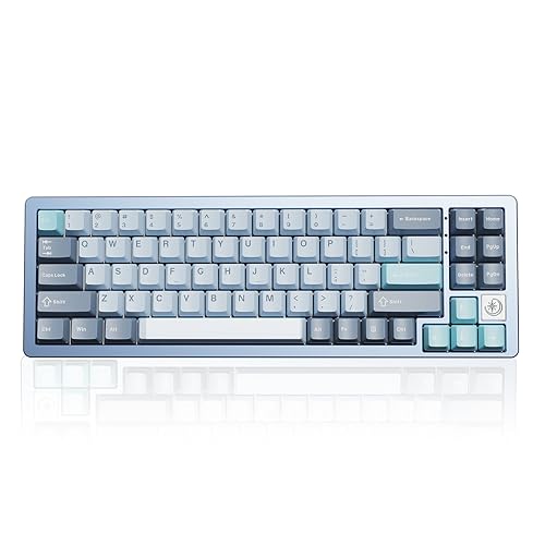 YUNZII AL71 68% Mechanical Keyboard, Full Aluminum CNC, Hot