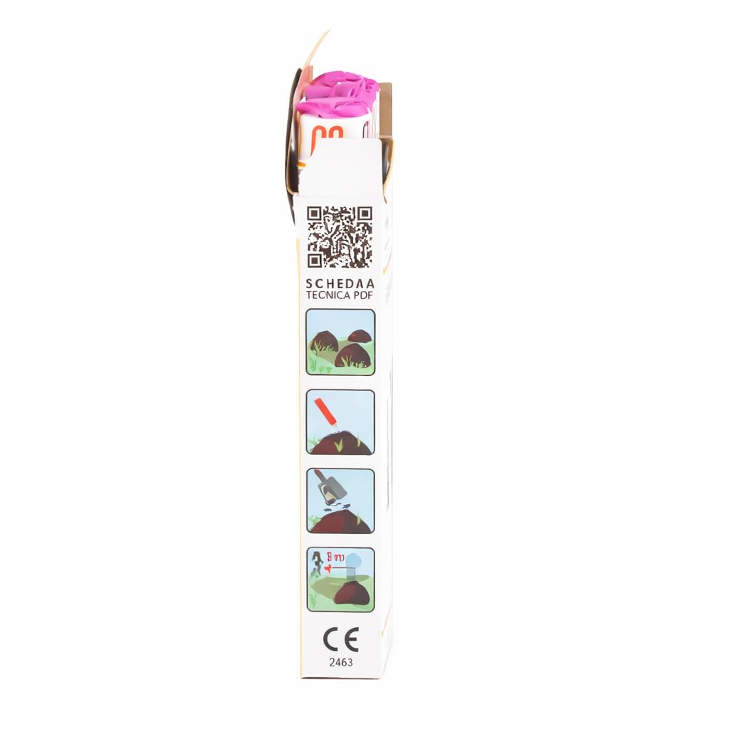 Cartuchos de Humo para Topos Fumigador Repelente 4 uds