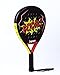 LAPAT Padel Racket with Cover Bag - Carbon Surface with EVA Memory Foam- Paddle Tennis Racquets Lightweight (Kids - Junior)