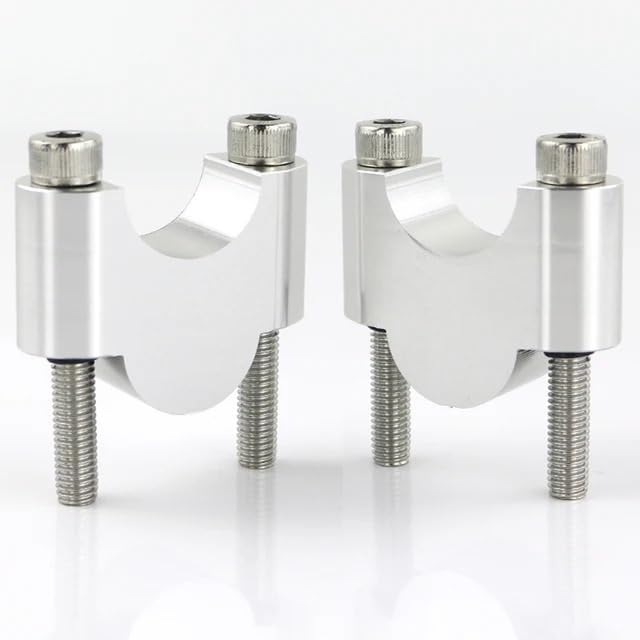 Pontets de Guidon CNC Aluminium 28mm pour Moto Triumph Speed Triple 1050i