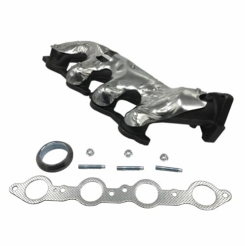 Image of Exhaust Manifold & Gasket Right Passenger Side RH Compatible with 2002-2017 Chevry Avalanche Silverado Express GMC Sierra Savana Yukon XL Cadillac Escalade Hummer Workhorse 674-732 12616286