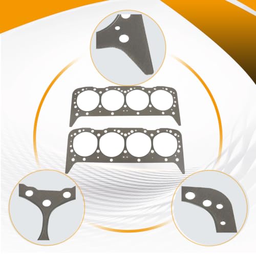 Image of 2Pcs Engine Cylinder Head Gaskets Set Replacement for 350 5.7L V8 7733