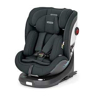 PEG Primo Viaggio 360 EVO Autositz All-In-One mit ISOFIX, Drehbar, Verstellbar, für Kinder von der Geburt bis 150 cm (0-12 Jahre), 0-36 kg, Metal