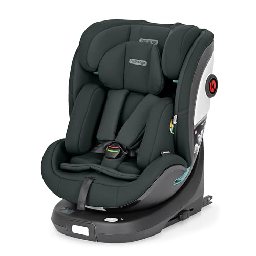 PEG Primo Viaggio 360 EVO, Siège Auto i-Size Pivotant 360°, 40-150 cm, 0-12 ans, 0-36 kg, Évolutif et Inclinable, avec Base ISOFIX, Metal
