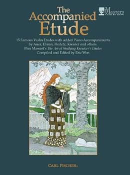 Paperback The Accompanied Etude (VIOLON) Book