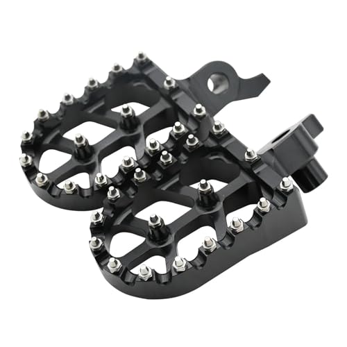 Motorrad-Fußrasten Für Yamaha YZ250F YZ450FX WR450F 2024 YZ450F 2023-2024 YZF 250 450 CNC-gefrästes Aluminium Zubehör(Black)