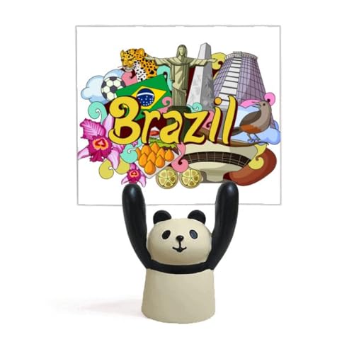 Support pour mémos de football panda graffiti, le cadeau idéal pour supporters