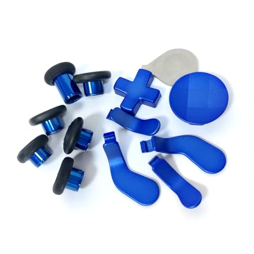 Hzxkqmil Metal Thumbsticks for Xbox Elite Series 2 Controller, 13 in 1 Replacement Parts 6 Magnetic Joysticks 4 Paddles 2 D-Pads 1 Tool for Xbox Elite Series 2 Core Controller (Blue) by Hzxkqmil - Image 5
