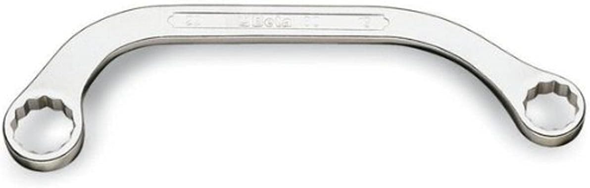 Beta 83 Series Set of 3 12-Point, Double End, Half Moon-Shaped Box End Obstruction Wrench