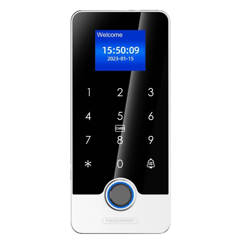 Littimoon RFID Keyboard Touch Keypad Standalone Tuya App Bluetooth Fingerprint Access Controller Waterproof Door Entry Opener