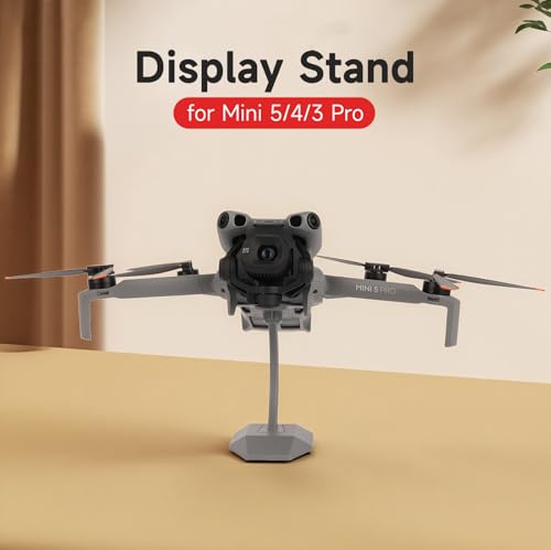 CERFFOOL Drone Display Stand for DJI Mini 5/4/3 Pro Desktop Display Stand Plastic Exhibition Ornaments Accessory for Drones