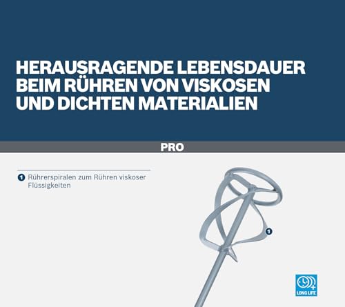 Malaxeur Bosch 135 mm – Filetage M14, Pour Peintures à Base d'Eau - vue 10