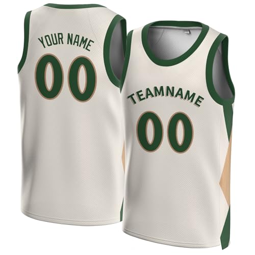 Ytuhloe Custom Basketball Jersey Sleeveless Athletic Mesh Basketball Shirts Personalized for Men Boys Women Youth