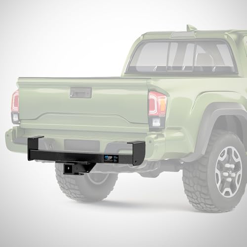 Image of Nilight Class 3 Trailer Hitch 2 Inch Receiver Tow Hitch Compatible with Toyota Tacoma 2016 2017 2018 2019 2020 2021 2022 2023 Black Powder Coated