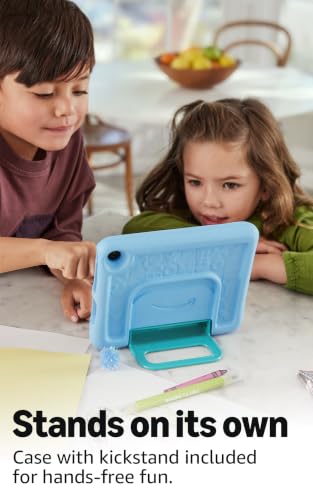 Amazon Fire 7 Kids tablet (newest model) ages 3-7. Top-selling 7" kids tablet on Amazon. Includes 6 months of ad-free and exclusive content, easy parental controls, 10-hr battery, 16 GB, Purple - image 4