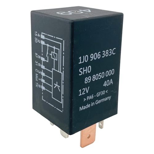 409 1J0906383C Relay – 40A 12VDC 7-Pin Fuel Pump Relay
