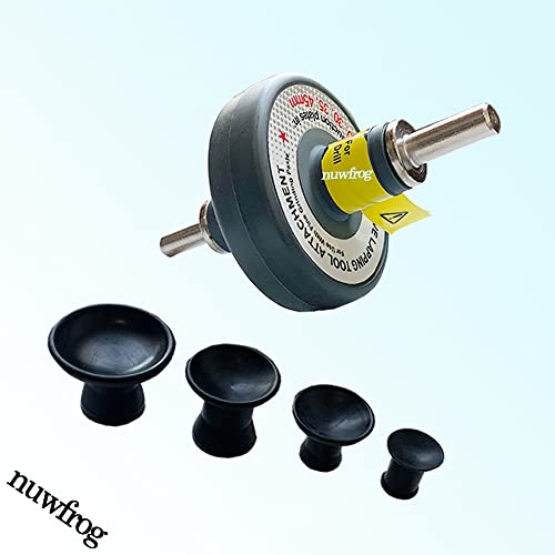 Nuwfrog Valve Lapping Tool Attachment For Use With Fine Grinding Paste Auto Repair Tool Parts Kit For Engine Valve Lapper Or Drill Valve Grinding Kit With 4 Suction Plates In（20,30,35,45Mm） #TOP1