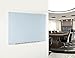 Audio-Visual Direct Magnetic White Glass Dry-Erase Board Set - 5' x 3.4' - Includes Magnets, Hardware & Marker Tray