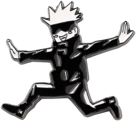 Satoru Gojo Jujutsu Kaisen Anime Mangá 3,8 cm Emblema de broche