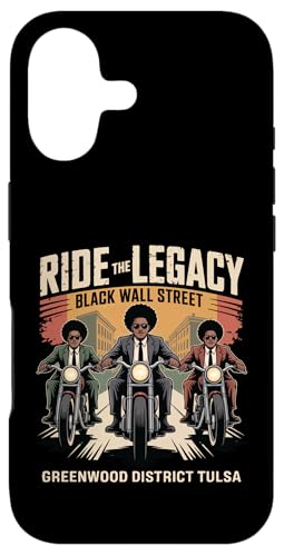 Tulsa Greenwood District Heritage Motorcycle Legacy Riders Case for iPhone 17