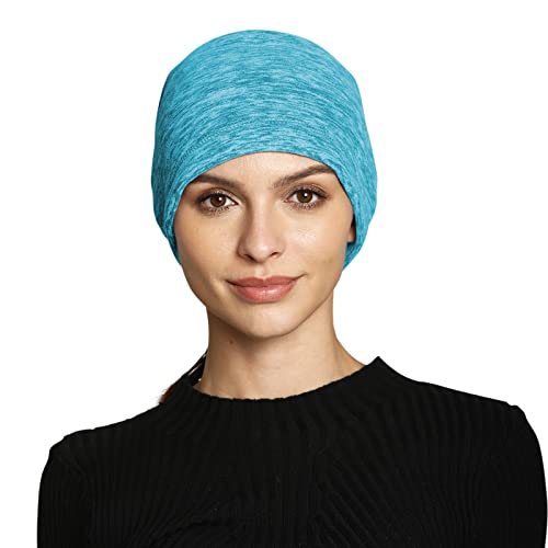 Artpixel Balaclava Ski Face Mask For Women Kids Men, Winter Neck Warmer Windproof Fleece Hood For Snowboarding Aqua #TOP3