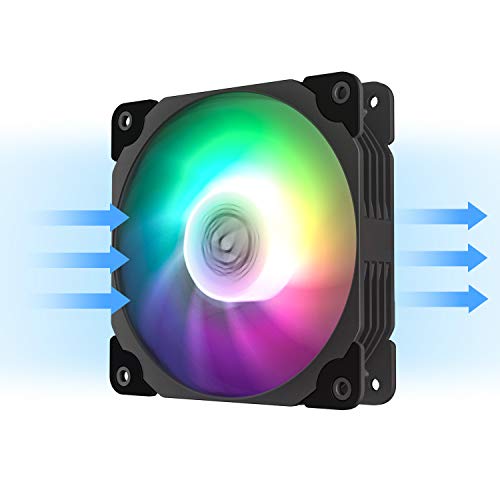 Vetroo 3 Pack 120mm ARGB LED Case 