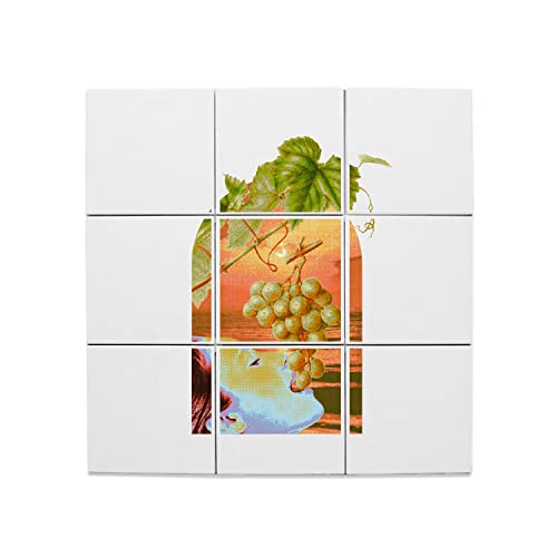 Carreaux Céramique Raisin pour Rénover un Mur Terne - Style Vintage Pop 80's