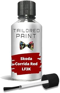 For Skoda 2000-Present Corrida Red LF3K Touch Up Paint Repair 30ml Bottle (Touch Up)