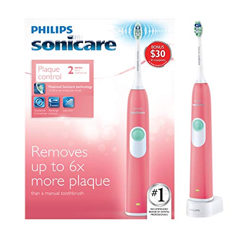 Philips Sonicare Series 2 Rechargeable Toothbrush, Coral