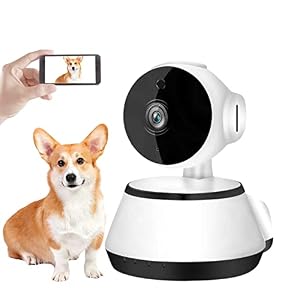 Smart pet Camera for Dog Cat2 Way Audio Voice Interaction pet Monitor Detection Alarm Night Vision Security Camera Picture Alarm Push