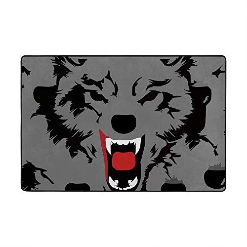 Tapis loup sauvage super doux et épais pour confort maximal - 2